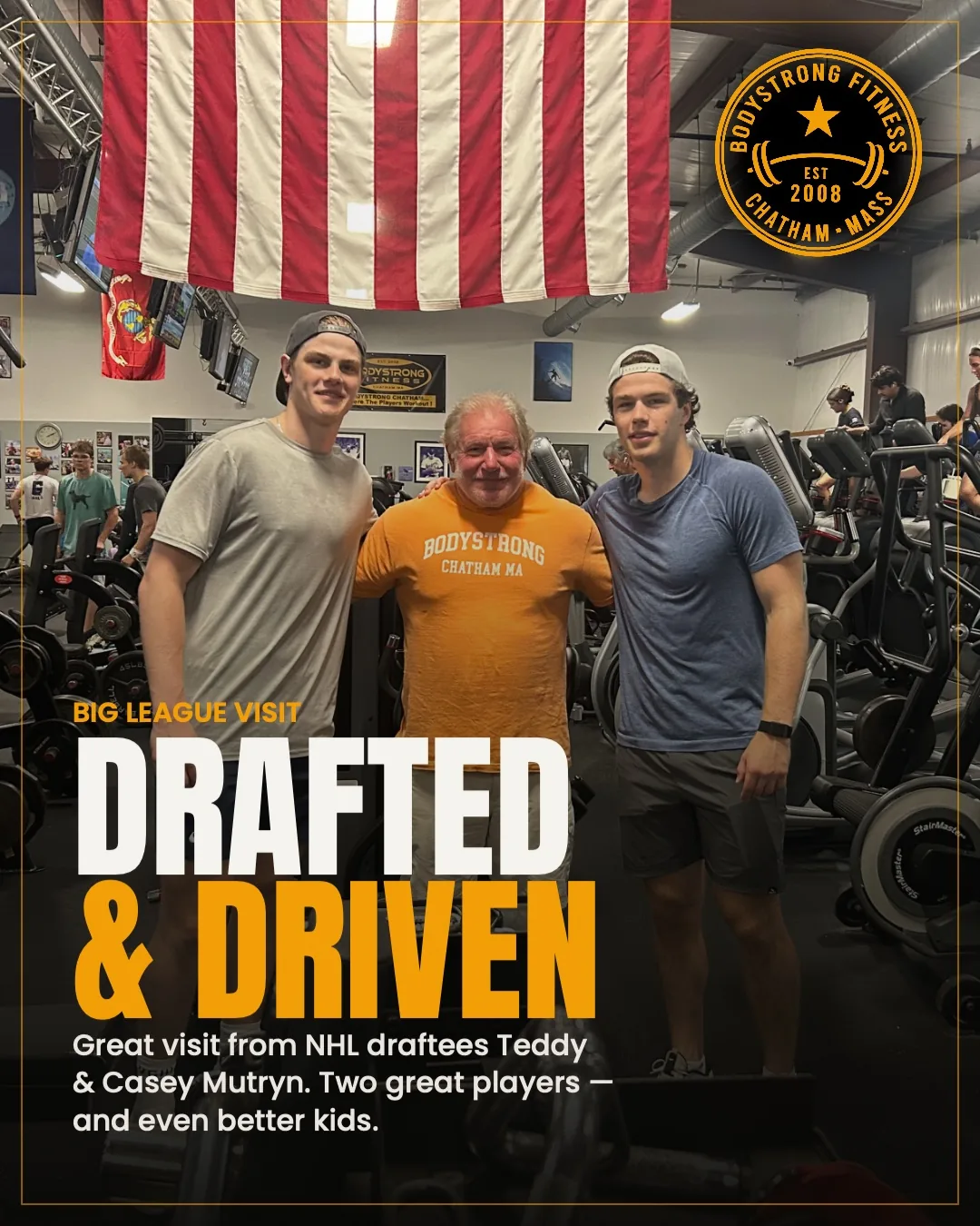 BodyStrong post: Drafted & Driven — NHL draftees visit